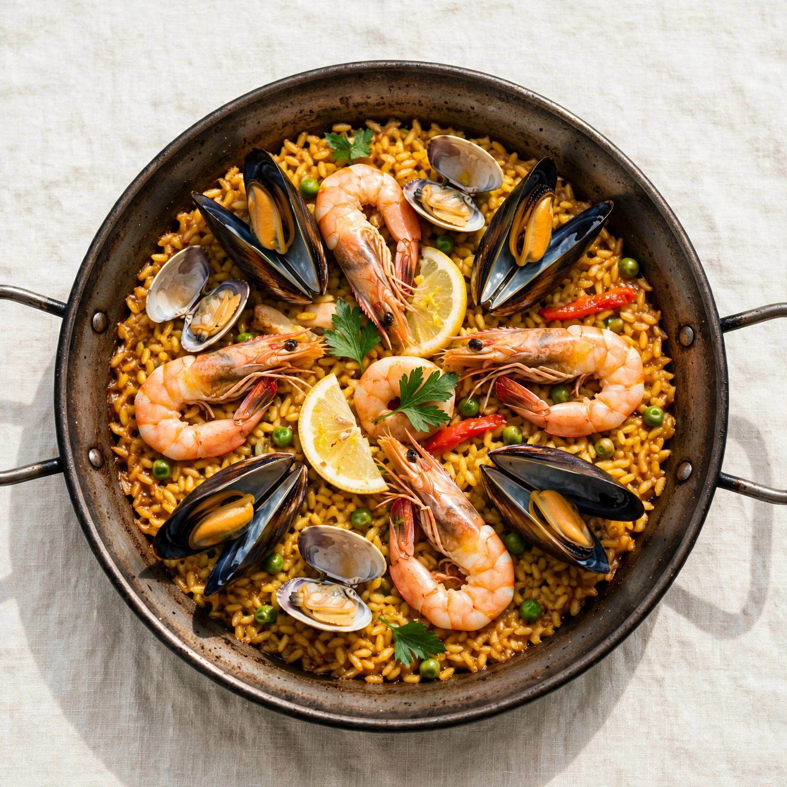 seafood paella